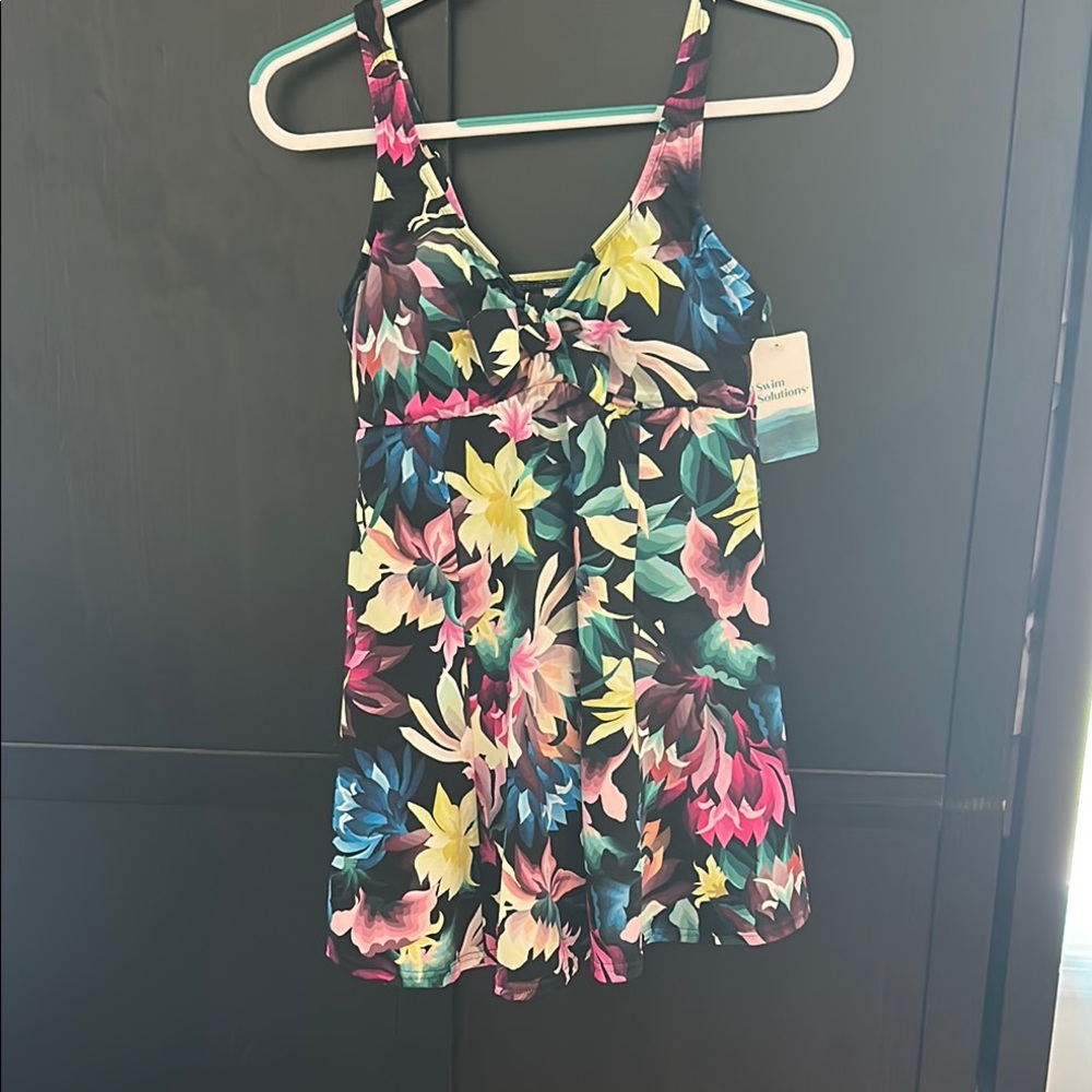 🆕 Swim Solutions Floral
 One Piece Swimsuit